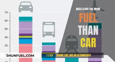 Bus vs. Car: Fuel Efficiency Showdown