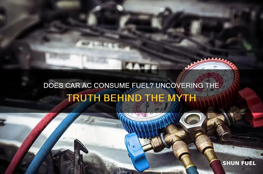 does a car ac use fuel
