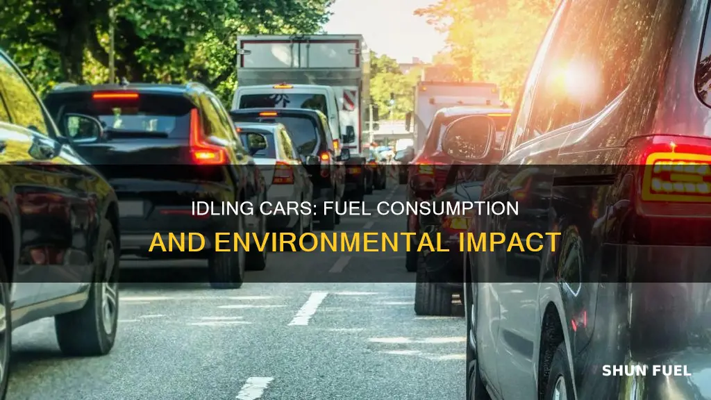 does a car consume fuel when idling