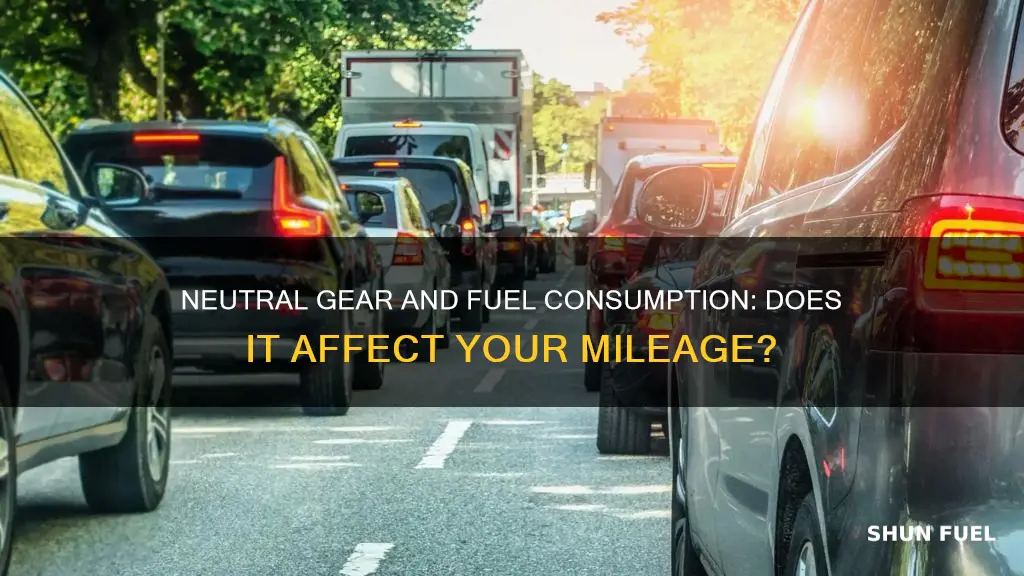 does a car consume fuel when in neutral