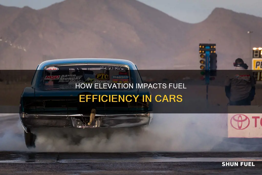 does a car gaining in elevation burn more fuel