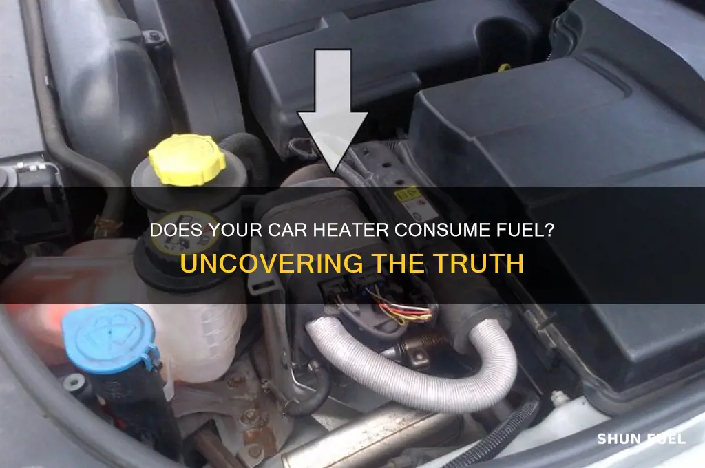 does a car heater use fuel