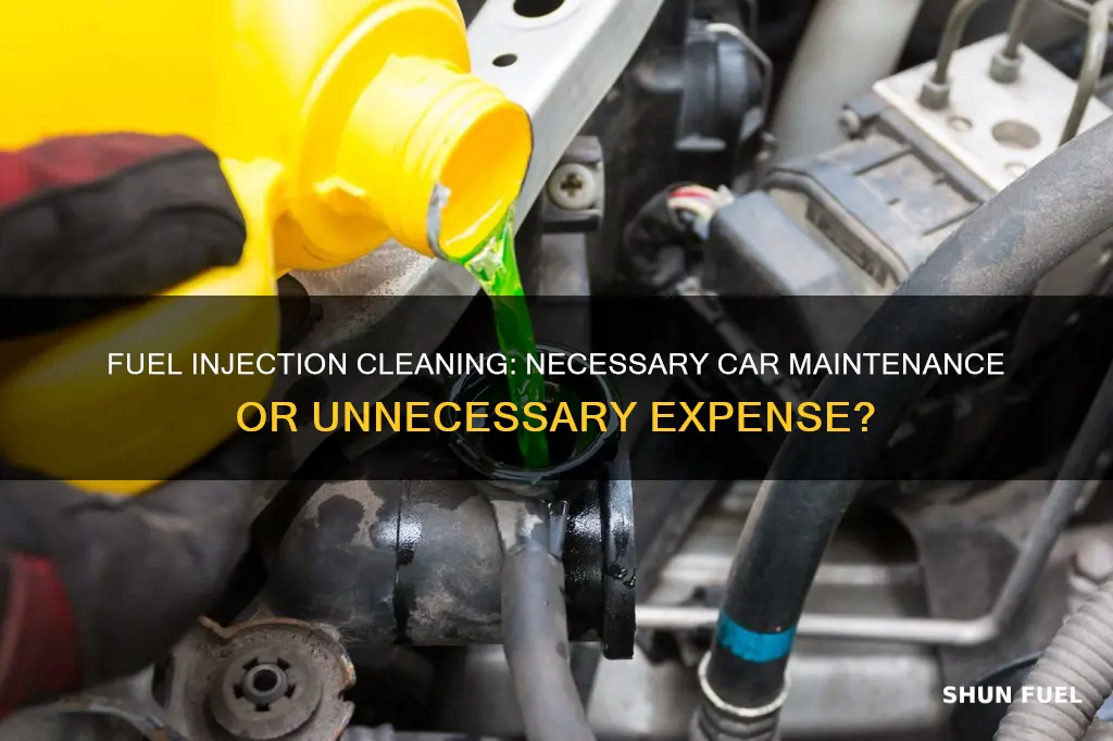 does a car need a fuel injection cleaning