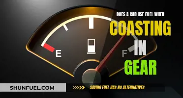 Fuel Efficiency: Coasting in Gear Saves Gas?
