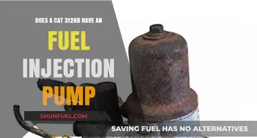 Does the Cat 3126B Engine Feature a Fuel Injection Pump?