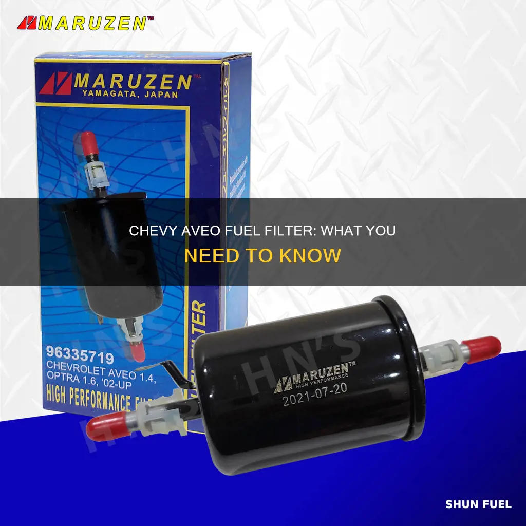 does a chevy aveo have a fuel filter