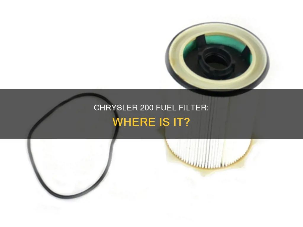 does a chrysler 200 have a fuel filter