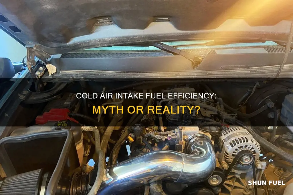 does a cold air intake use more fuel