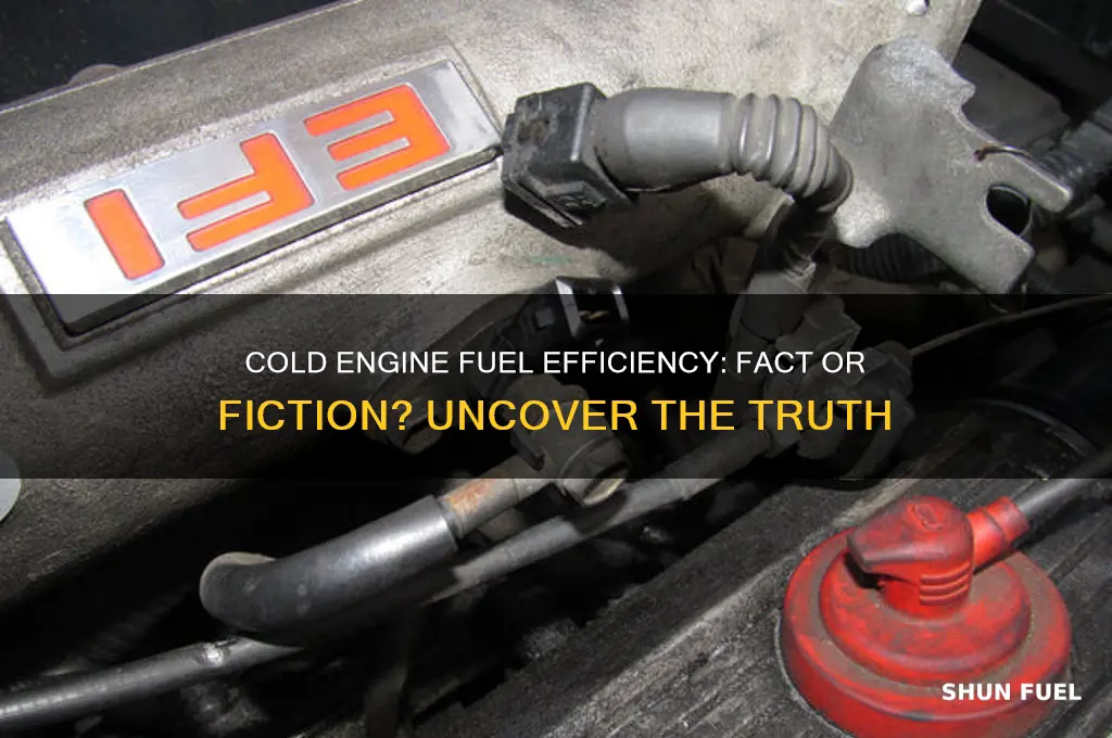 does a cold engine use more fuel