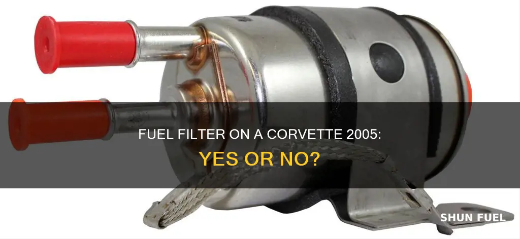 does a corvette 2005 have a fuel filter