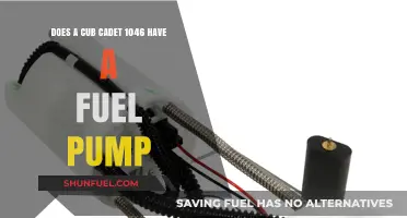 Cub Cadet 1046 Fuel Pump: Does It Have One?