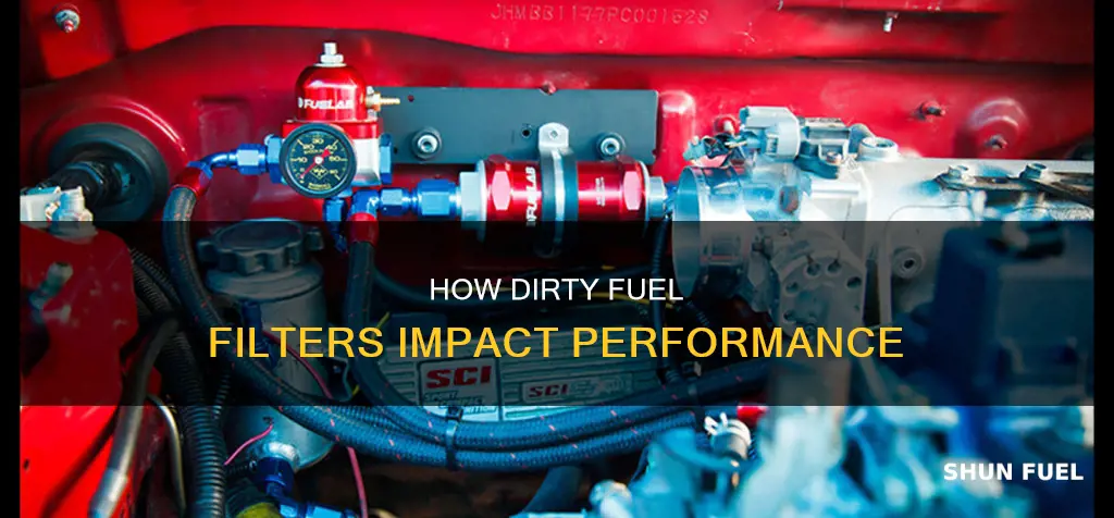 does a dirty fuel filter affect performance