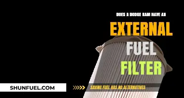 Dodge Ram's Fuel Filter: External or Internal?
