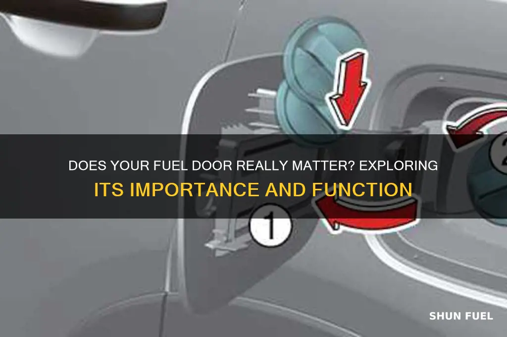 does a fuel door matter