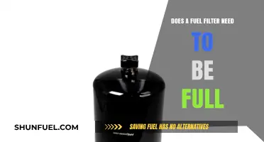 Fuel Filter Maintenance: Full Tank Necessary?