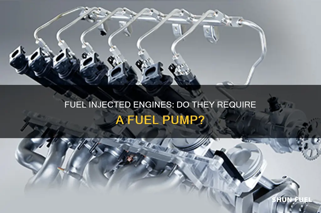 does a fuel injected engine have a fuel pump