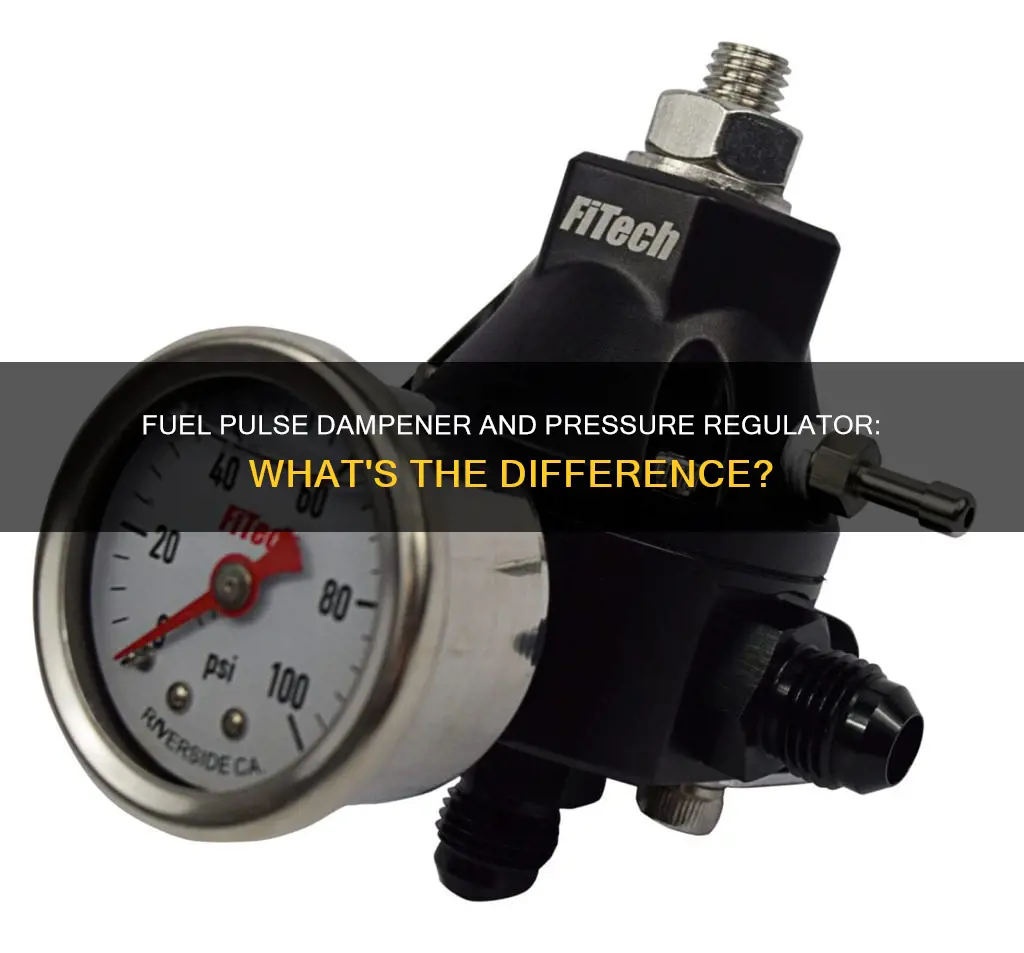 does a fuel pulse dampener vs fuel pressure regulator