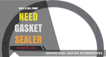 Fuel Pump Installation: Gasket Sealer Necessity Explained