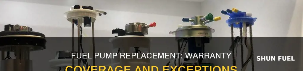 does a fuel pumps replacement covered under warranty