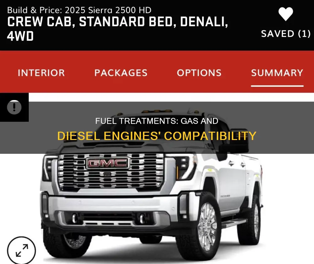 does a fuel treatment for gas also work for diesel