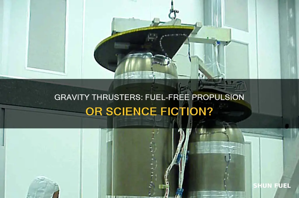does a gravity thruster use fuel