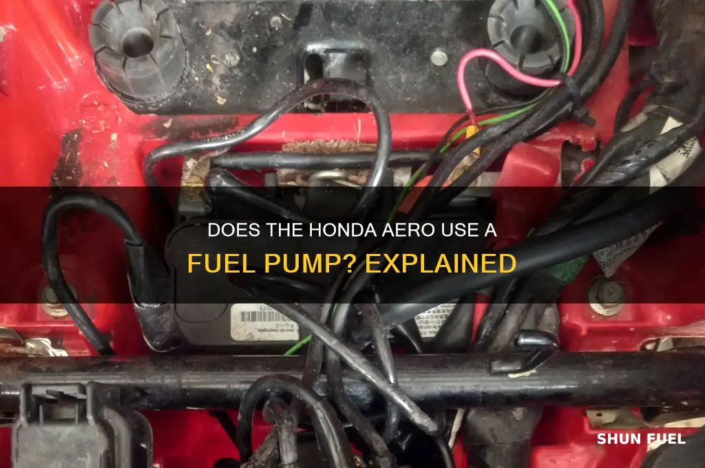 does a honda aero have a fuel pump