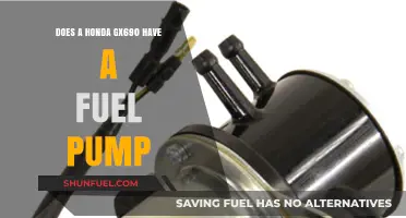 Does the Honda GX690 Engine Include a Fuel Pump?