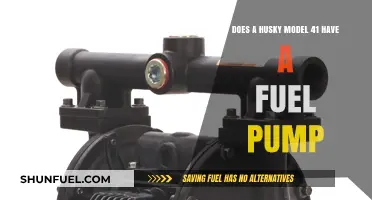 Husky Model 41 Fuel Pump: Does It Really Have One?