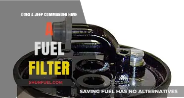 Jeep Commander Fuel Filter: Where Is It?