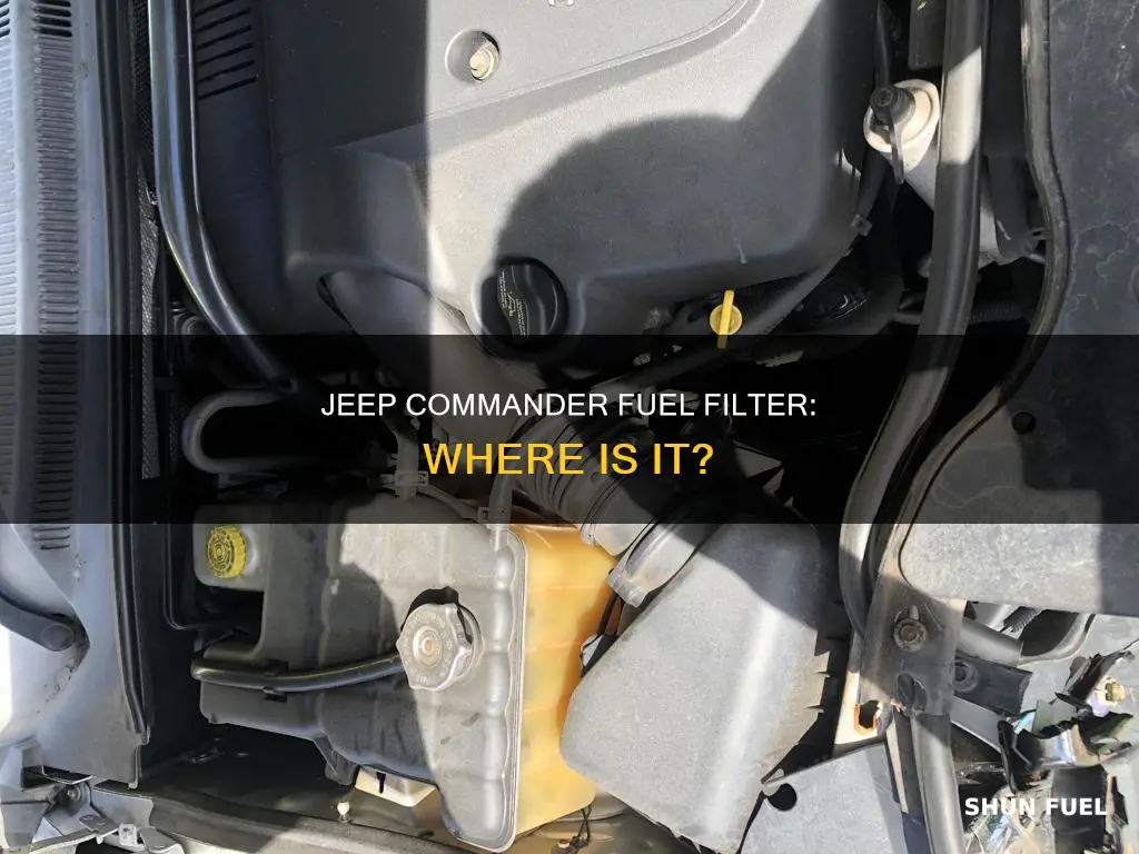 does a jeep commander have a fuel filter