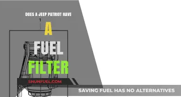 Jeep Patriot Fuel Filter: Where is it?