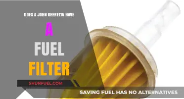 John Deere 115: Where's the Fuel Filter?