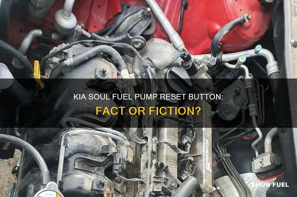 does a kia soul have a fuel pump reset button