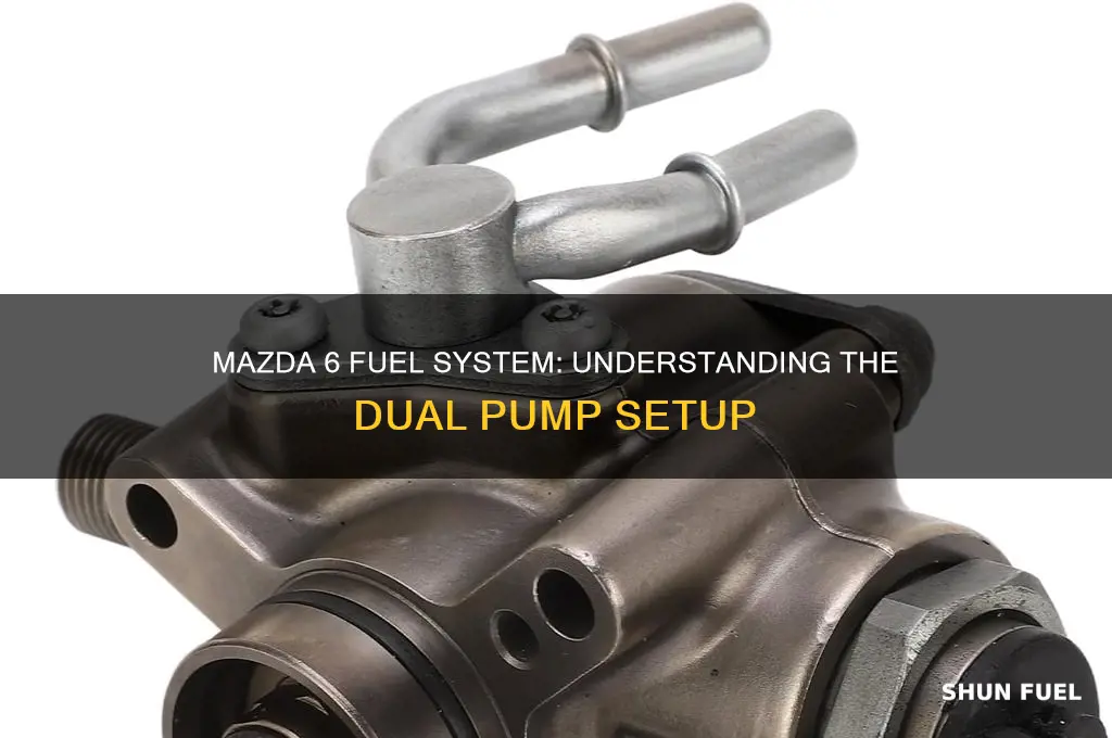 does a mazda 6 have 2 fuel pumps