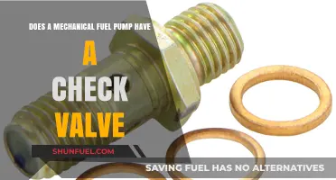 Mechanical Fuel Pump Check Valve: Function, Importance, and Common Issues