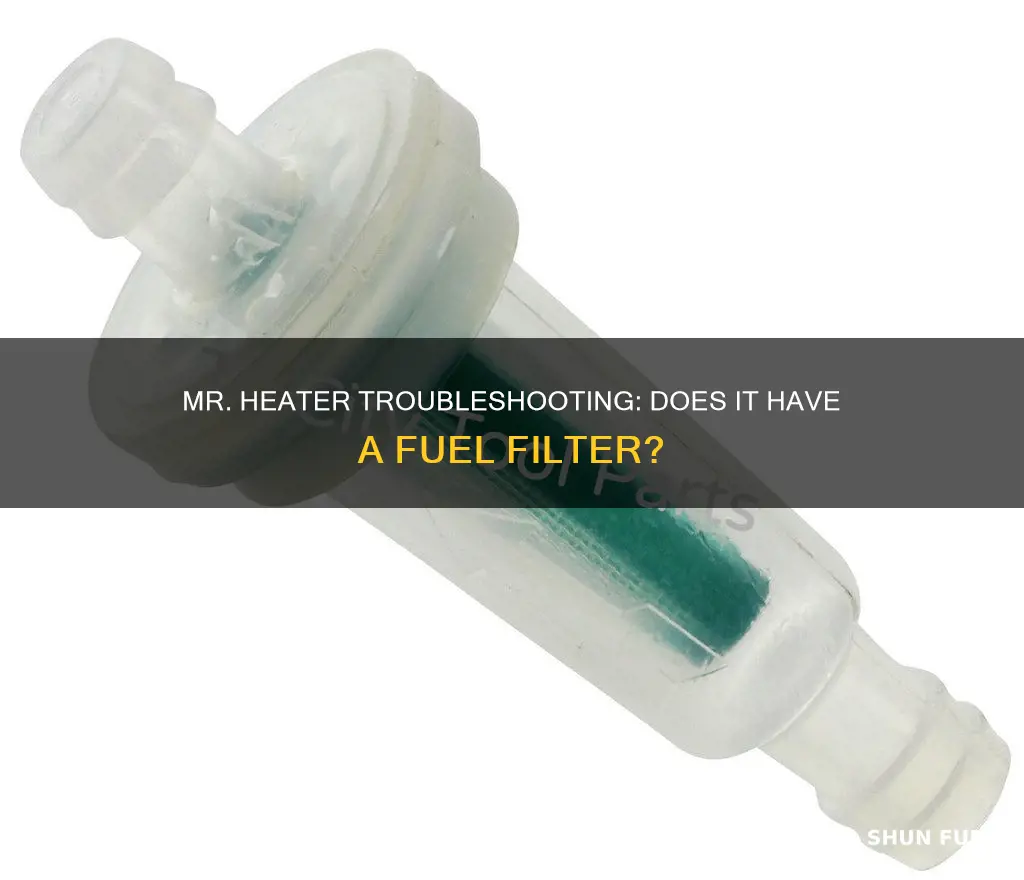 does a mr heater have a fuel filter