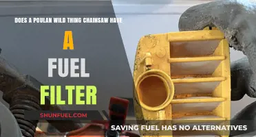 Poulan Wild Thing Chainsaw: Where's the Fuel Filter?