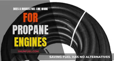 Propane Engine Fueling: Rubber Fuel Line Compatibility Explained