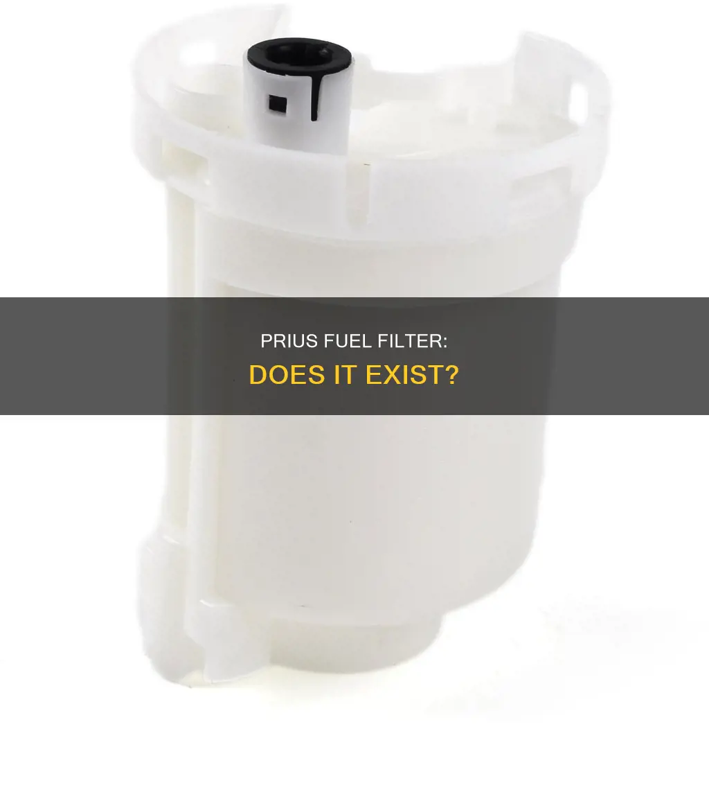 does a toyota prius have a fuel filter