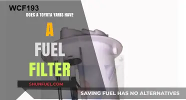 Yaris Fuel Filter: Does Your Toyota Have One?
