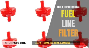 Troy Bilt 200 Gas Fuel Line Filter: Essential or Not?