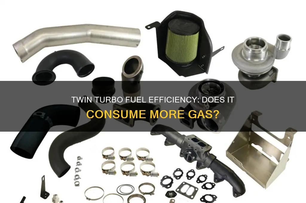 does a twin turbo use more fuel