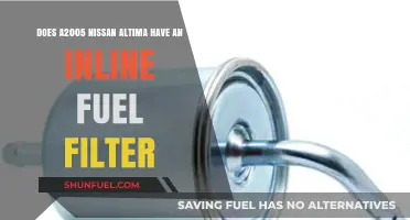Where is the Fuel Filter on a 2005 Nissan Altima?