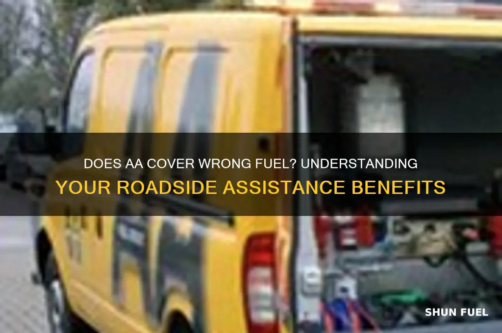 does aa cover wrong fuel