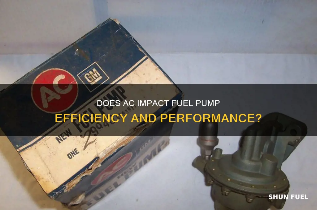 does ac affect fuel pump