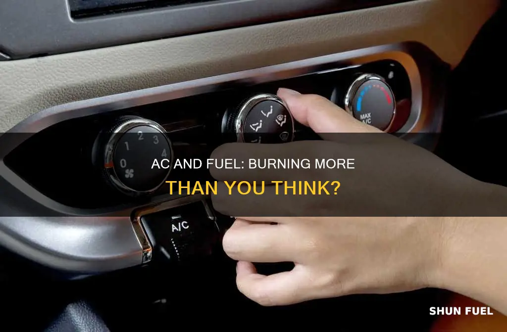 does ac burn car fuel