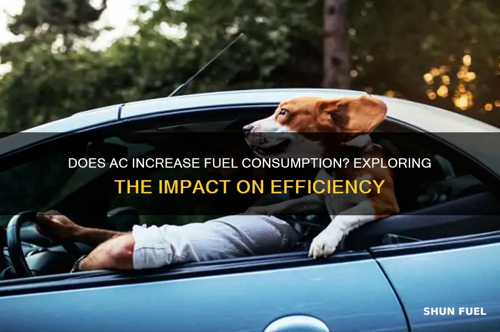 does ac use a lot of fuel