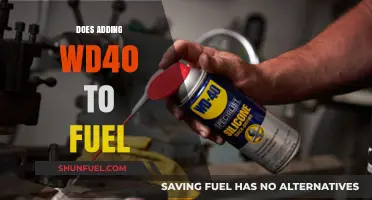 Does Adding WD-40 to Fuel Improve Performance or Cause Damage?