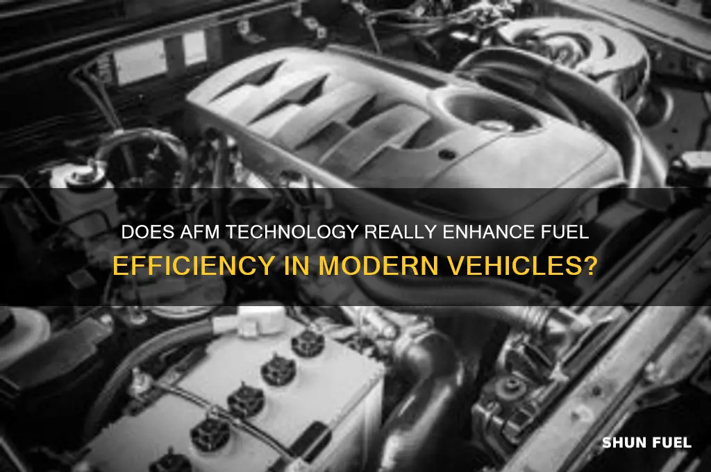 does afm save fuel