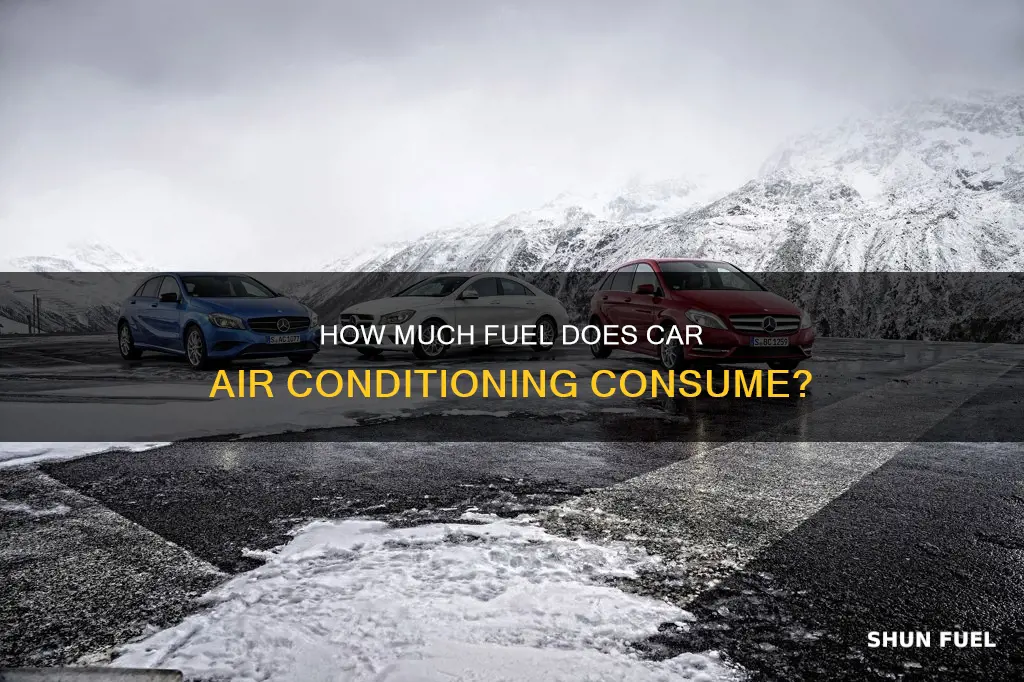 does air con in car use fuel